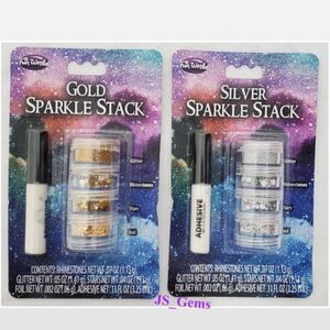 2 New Sparkle Stacks Body Glitter & Sequins